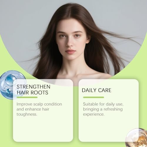 Hair Regrowth System with Ginseng, Eclipta Prostrata, Peppermint & Ginger Root - Supports Thicker-Looking, Stronger Hair for Men & Women (1 Fl Oz) Avelisse