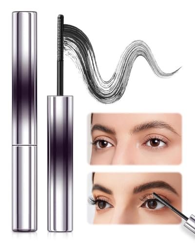 Iron Wands Rod Mascara - 3D Curling Eyelash Iron, Washable Waterproof Brushless Wand Mascara, Long Lasting Lash Extensions, No Flaking, No Clumping (Black) - görsel 14