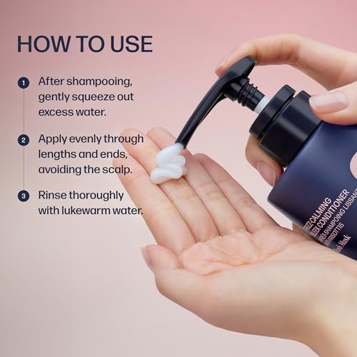UNOVE Frizz-Calming Sleek Conditioner - Anti-Frizz Smoothing Conditioner for Frizzy Hair, Hydrating Conditioner for Softness & Glossy Shine, Blush Musk, 290 mL / 9.80 fl oz Avelisse