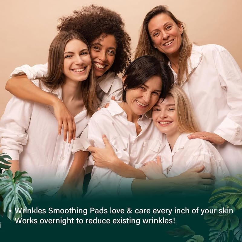 Rinycwa 2 Pcs Chest Wrinkle Patches - Reusable Silicone Décolletage Pads for Side Sleeping, Anti Chest Wrinkles, Overnight Cleavage Smoothing Patches for Neck and Chest Care - görsel 10