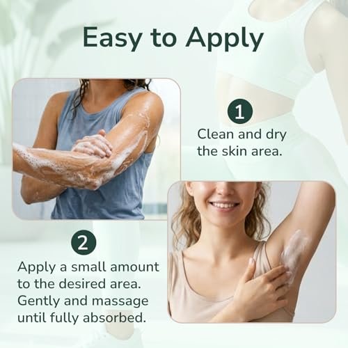 Peksozi Healora Intertrigo Cream for Skin Folds & Chafing – Fast-Drying Non-Greasy Formula (2-Pack, 2 Fl Oz Each) - görsel 14