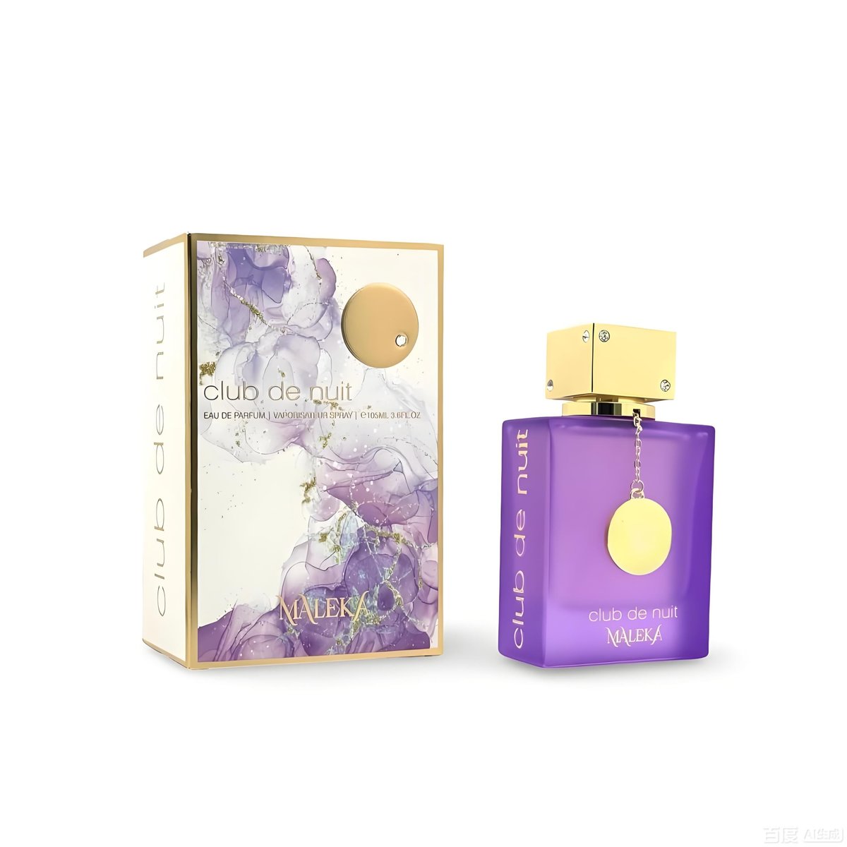 Chthen Club d Nuit Maleka Women's Eau de Parfum Spray, 3.4 fl oz (105ml) - Elegant Long-Lasting Fragrance Avelisse