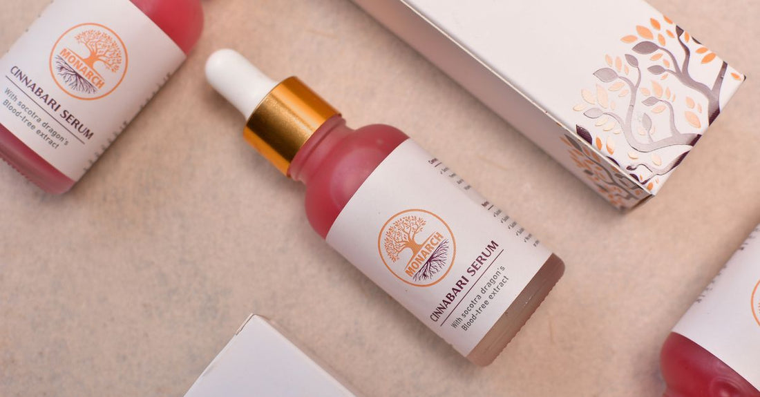 A bottle of hair regrowth serum placed on a neutral surface, illustrating how to choose hair regrowth treatments UK.