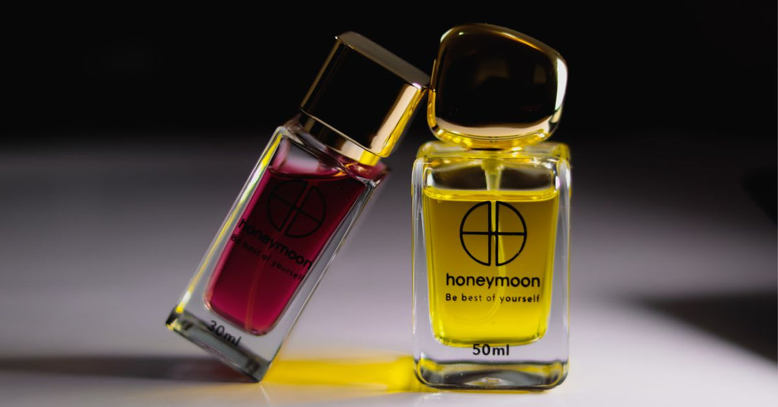 Four luxury cologne bottles on a marble surface representing the best cologne UK 2026 selection