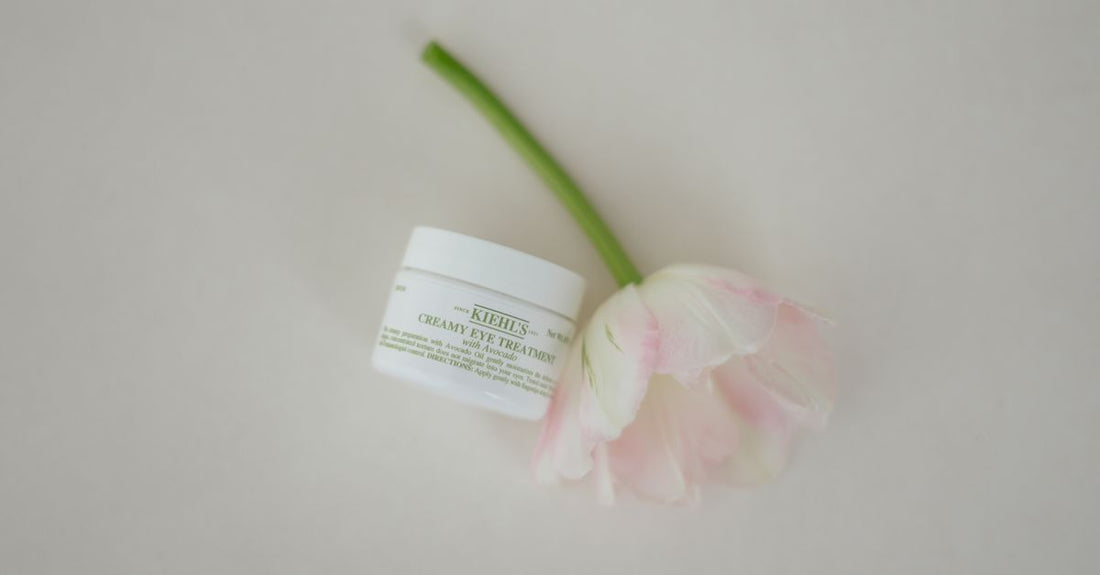 A sleek jar of eye cream on a clean surface, demonstrating how to use eye cream correctly for best results.