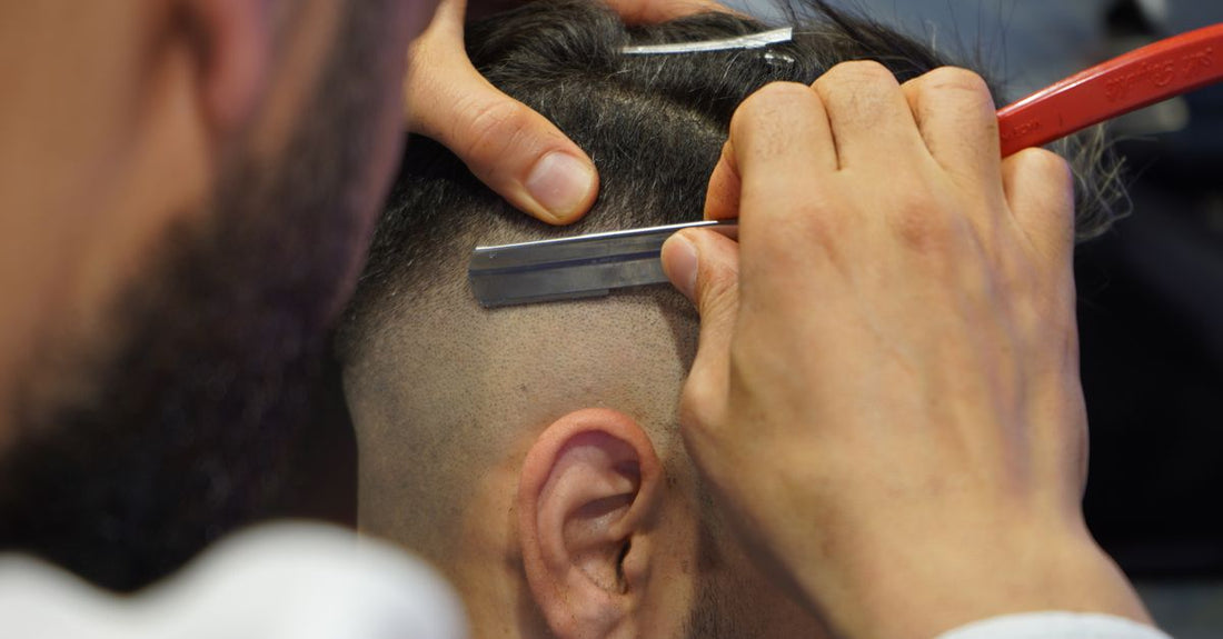 Close-up of a modern foil shaver head with its perforated foil and cutting blades visible, illustrating a foil shavers buying guide.