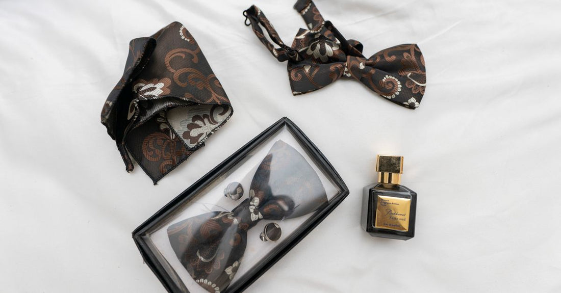 Cologne buying guide featuring a flatlay of designer fragrance bottles on a neutral background.