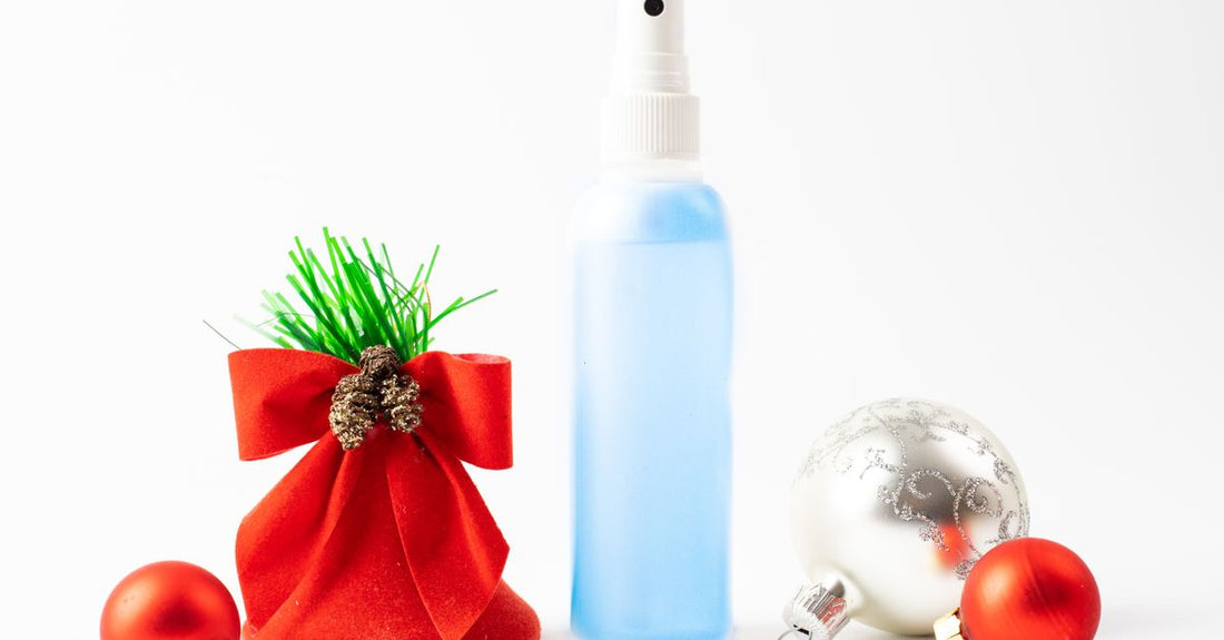 Colourful body spray bottles on a white shelf, illustrating a body sprays buying guide