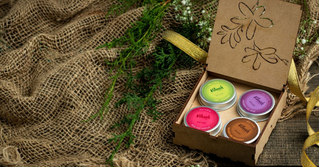 A jar of natural beard balm on a rustic wooden surface, demonstrating how to soften beard with balm using quality ingredients.