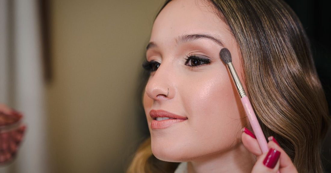 A collection of different contour brushes arranged on a clean surface, illustrating the variety of shapes covered in this contour brushes buying guide.
