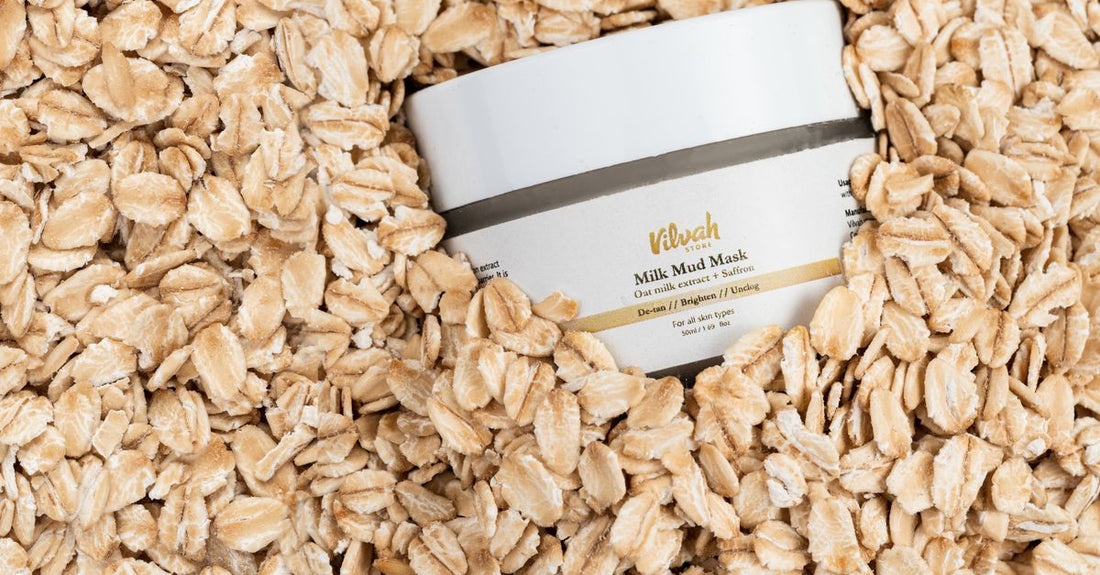 A jar of colour refreshing hair mask on a white background, showing the product texture.