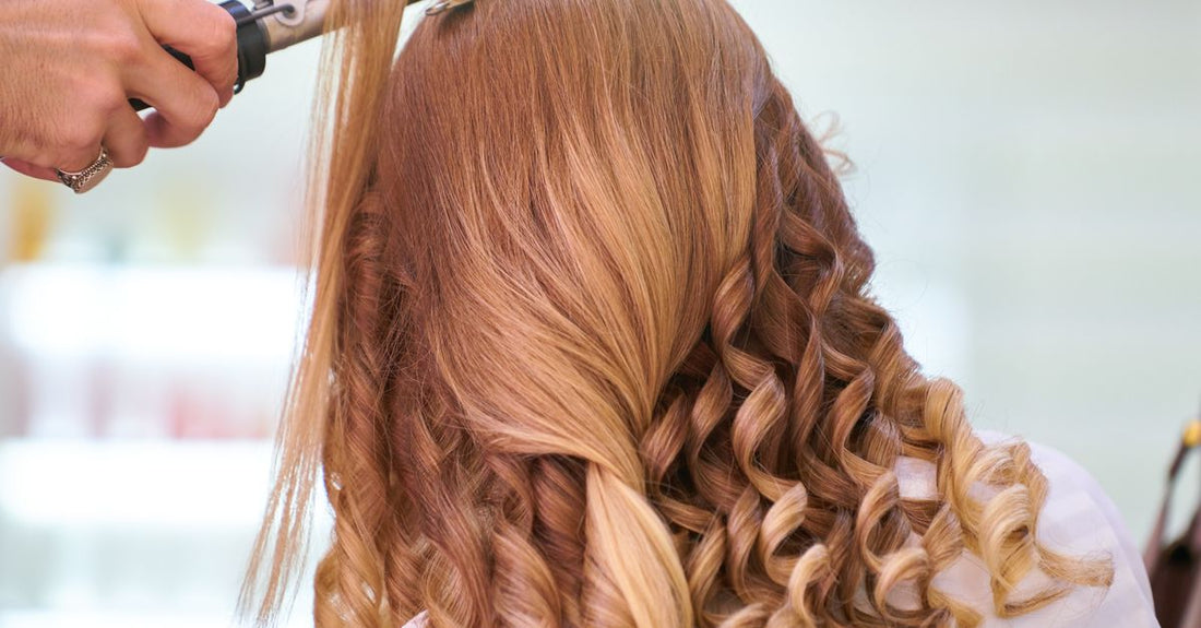 Curling wand barrel for loose curls styling tutorial