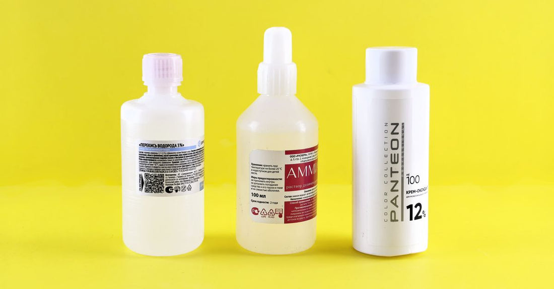 A bottle of gentle hair color remover on a clean white background, best color removers UK 2026