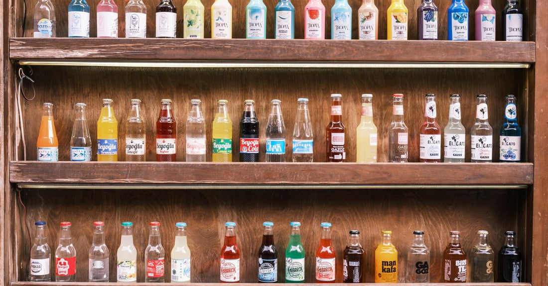 Affordable body spray bottles on a bathroom shelf, illustrating how to choose body sprays on a budget