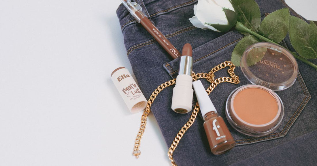 BB cream bottle on white background for natural coverage tutorial
