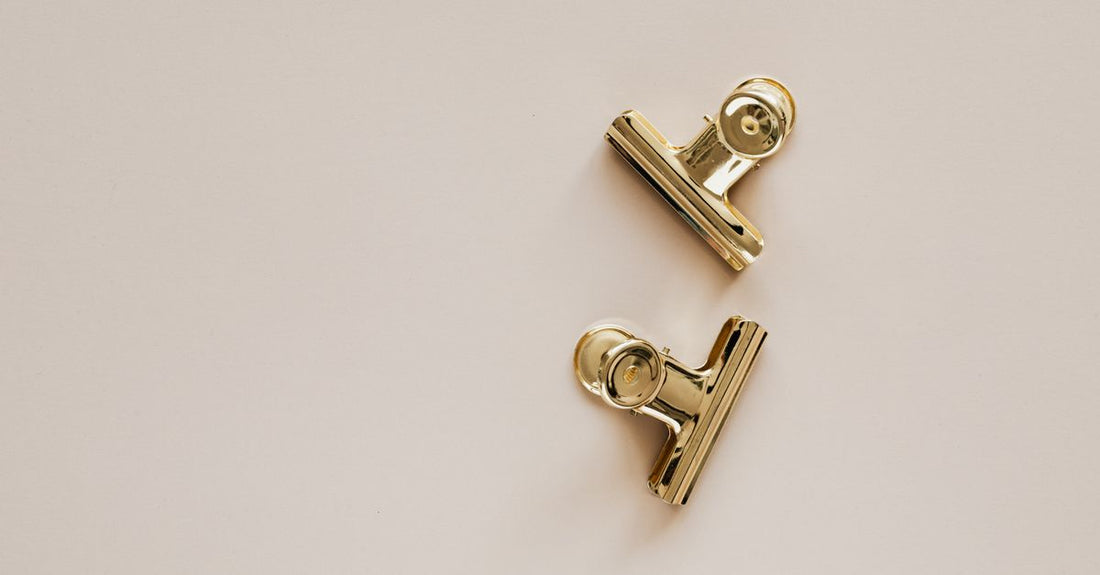 An assortment of high-quality hair clips, including claw clips and flat duckbill clips, arranged on a white surface.
