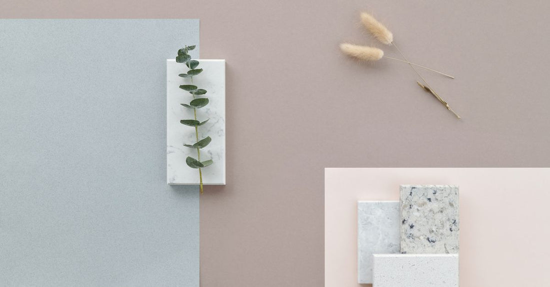 A selection of the best gels 2026 for summer skincare displayed on a light marble surface, including cleanser, serum, and moisturiser textures.