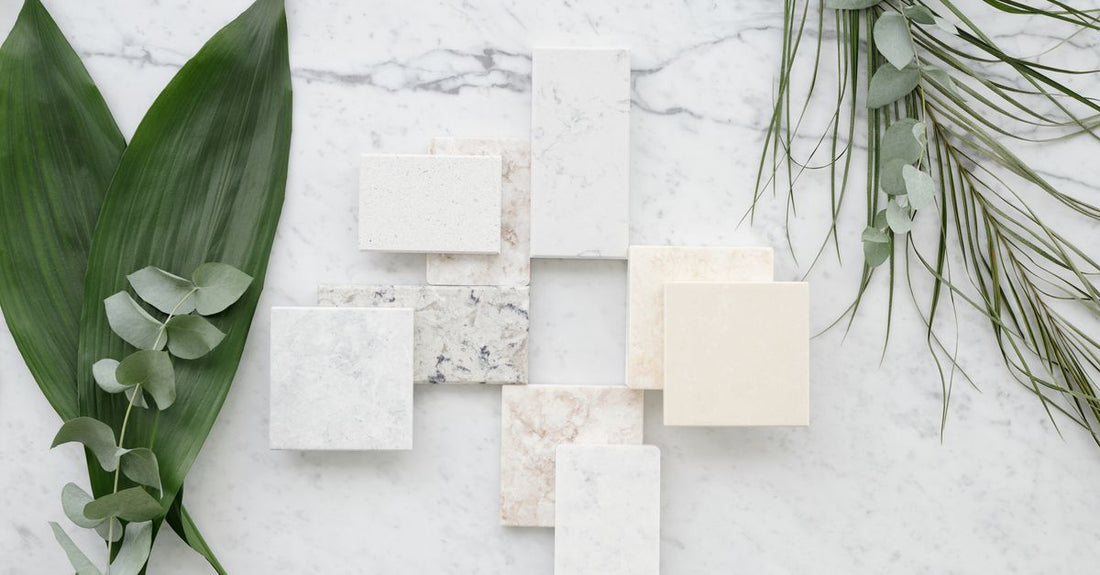 Selection of the best foot pumices 2026 arranged on a clean surface, including glass and natural stone options for callus removal.