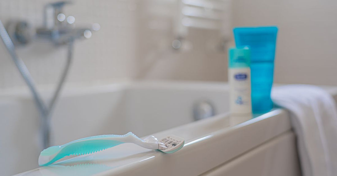 A selection of cartridge razors arranged neatly on a clean white surface, illustrating the cartridge razors buying guide.