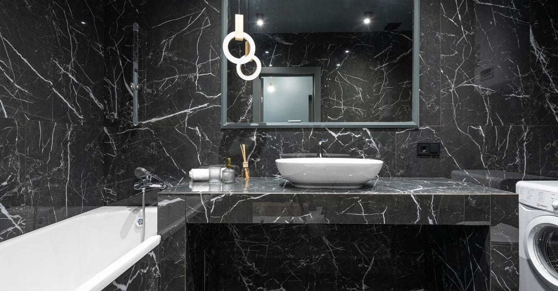 Best body washes 2026: a collection of face-grade body wash bottles on a marble surface, showcasing hydrating and exfoliating formulas available at Avelisse UK.