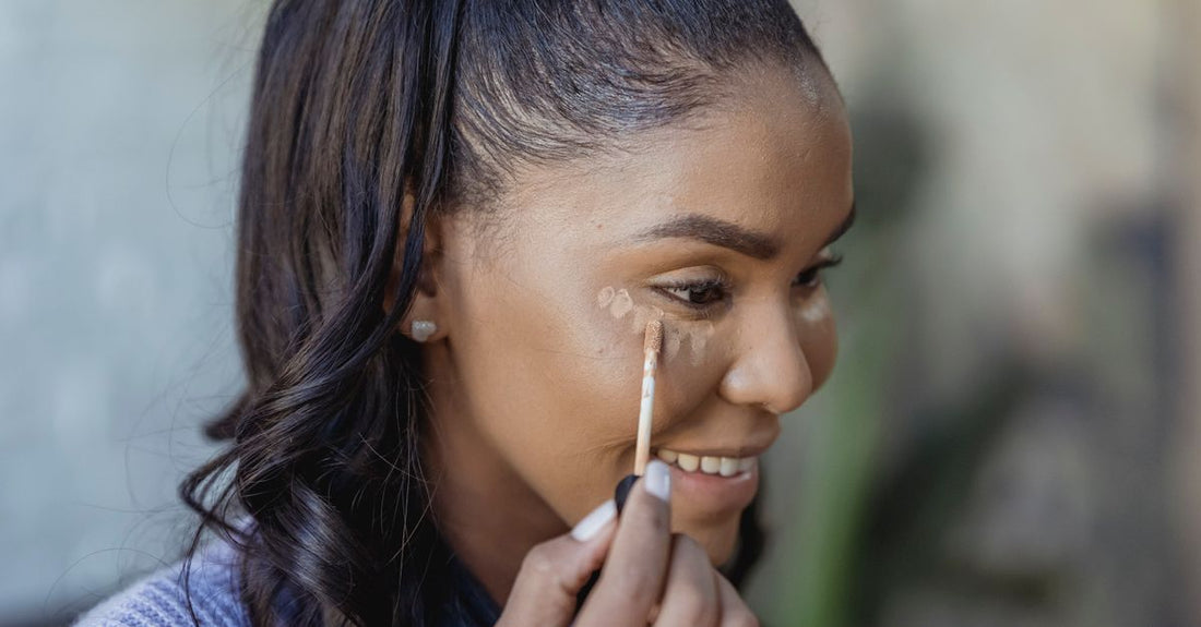 A sleek best concealer 2026 tube on a marble surface, showcasing full coverage promise for UK beauty shoppers.