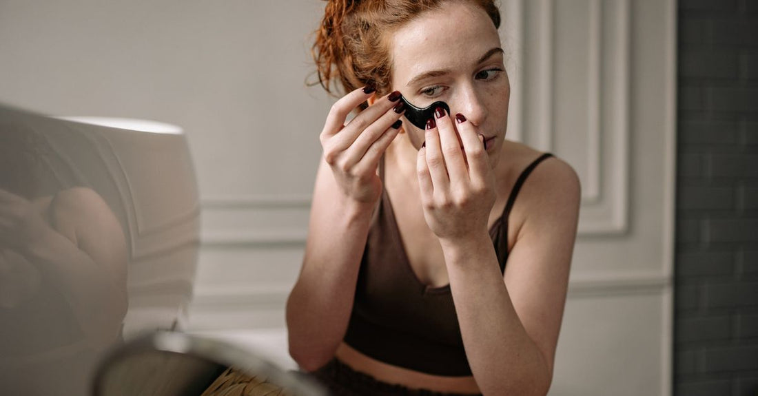 Reusable silicone forehead wrinkle patches on a clean white surface, representing the best wrinkle patches for forehead UK.