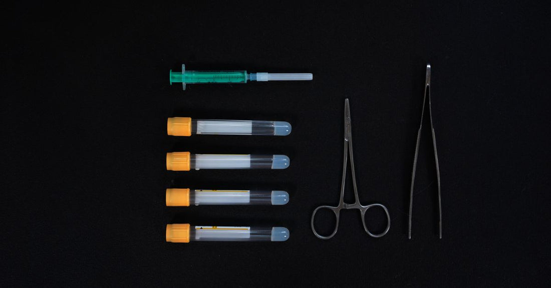 Stainless steel ingrown toenail tools kit arranged on a clean surface, showing clippers, lifters and files for the best ingrown toenail tools UK 2026.