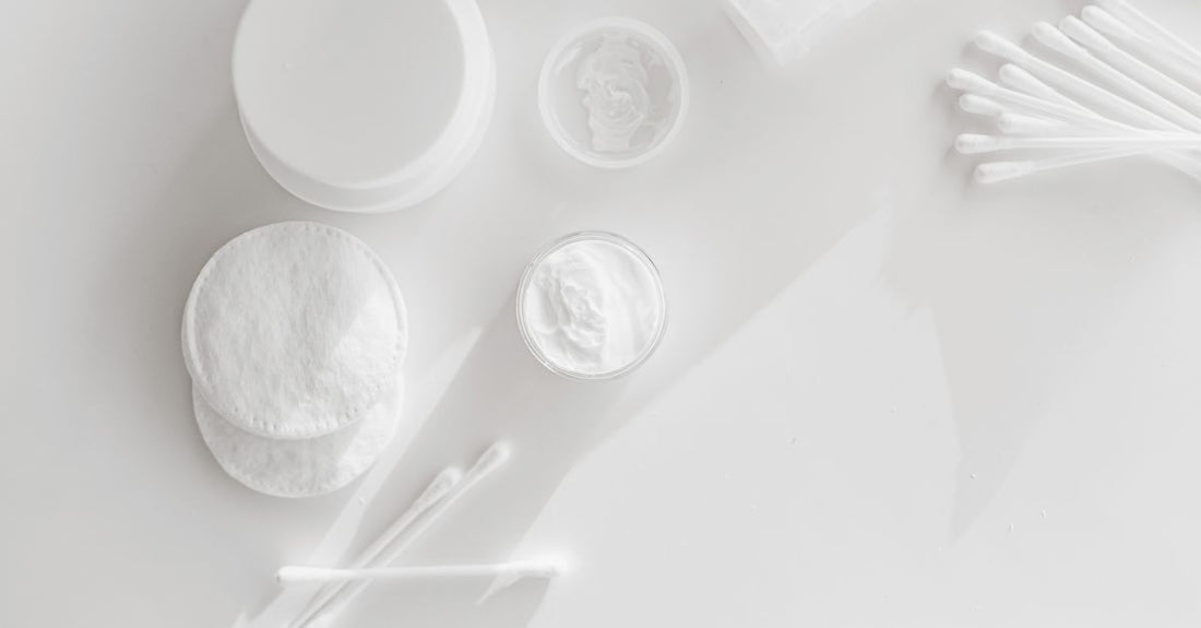 Jar of one of the best makeup cleansing creams UK 2026 on a clean marble surface, representing gentle, safe makeup removal.