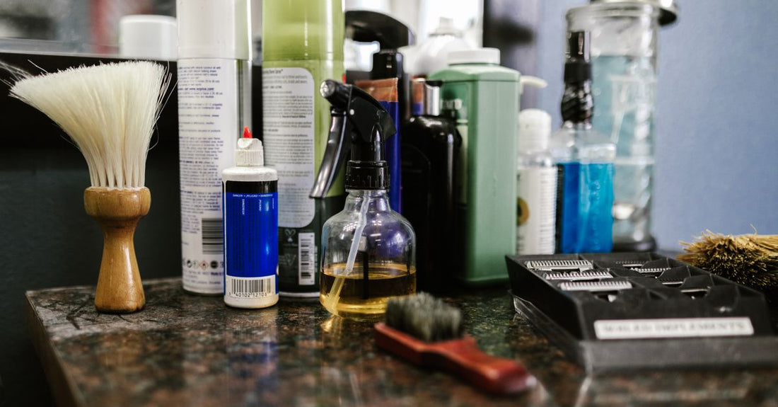 A modern electric beard and mustache trimmer displayed on a clean surface, illustrating how to choose beard & mustache trimmers for summer grooming.