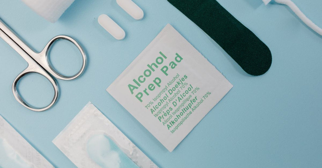 A flatlay of stainless steel blackhead and blemish remover tools on a clean surface, illustrating how to choose blackhead & blemish removers for value and quality.