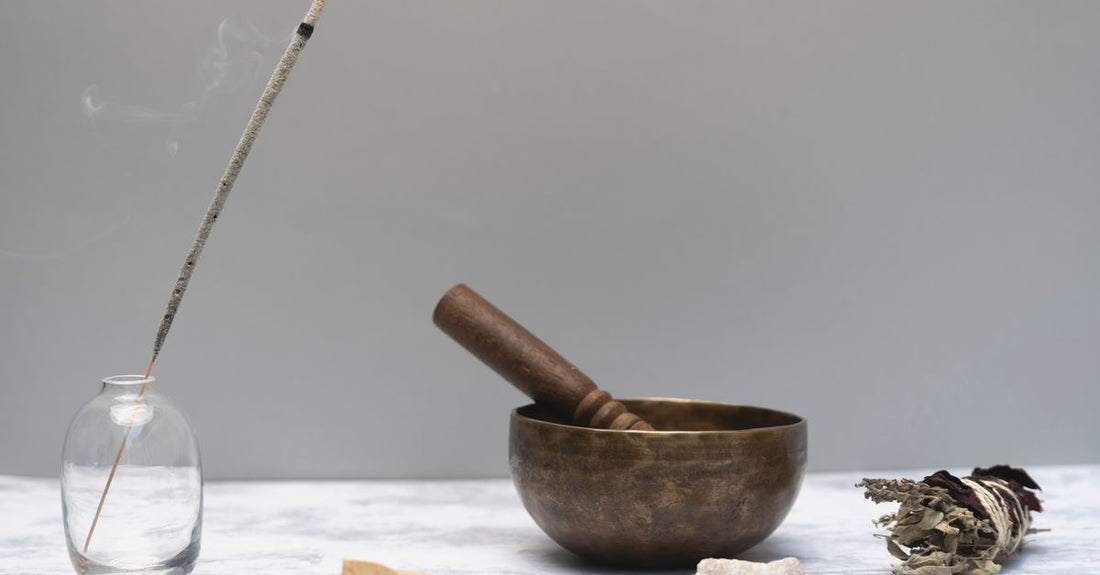 Luxury incense sticks burning on a marble surface, representing the best incense UK 2026 selection.