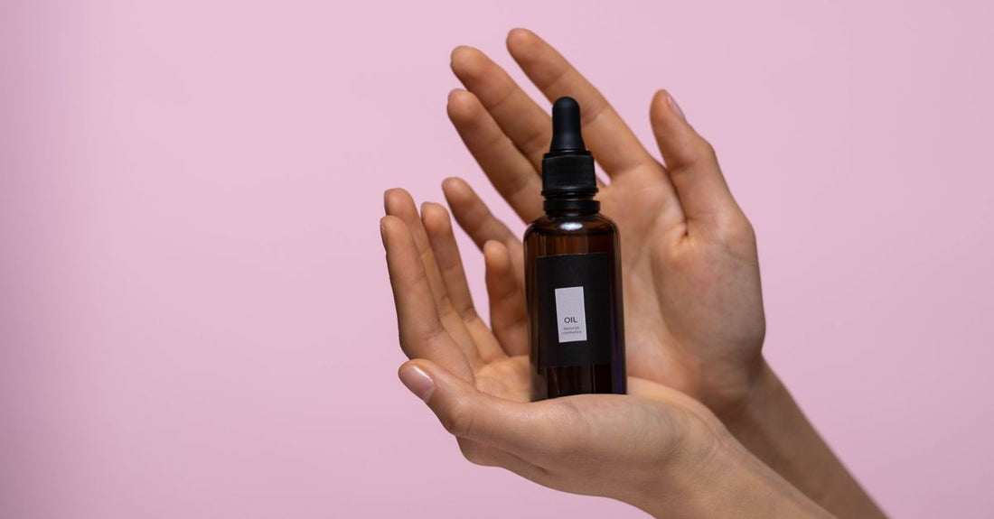 A lightweight oil-free moisturiser bottle on a clean white background, representing the best moisturiser for oily skin UK.