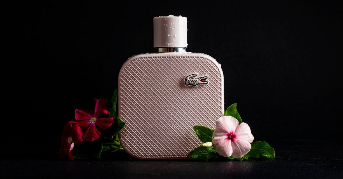 A row of eau de toilette bottles on a bright studio background, illustrating an eau de toilette buying guide for UK shoppers.