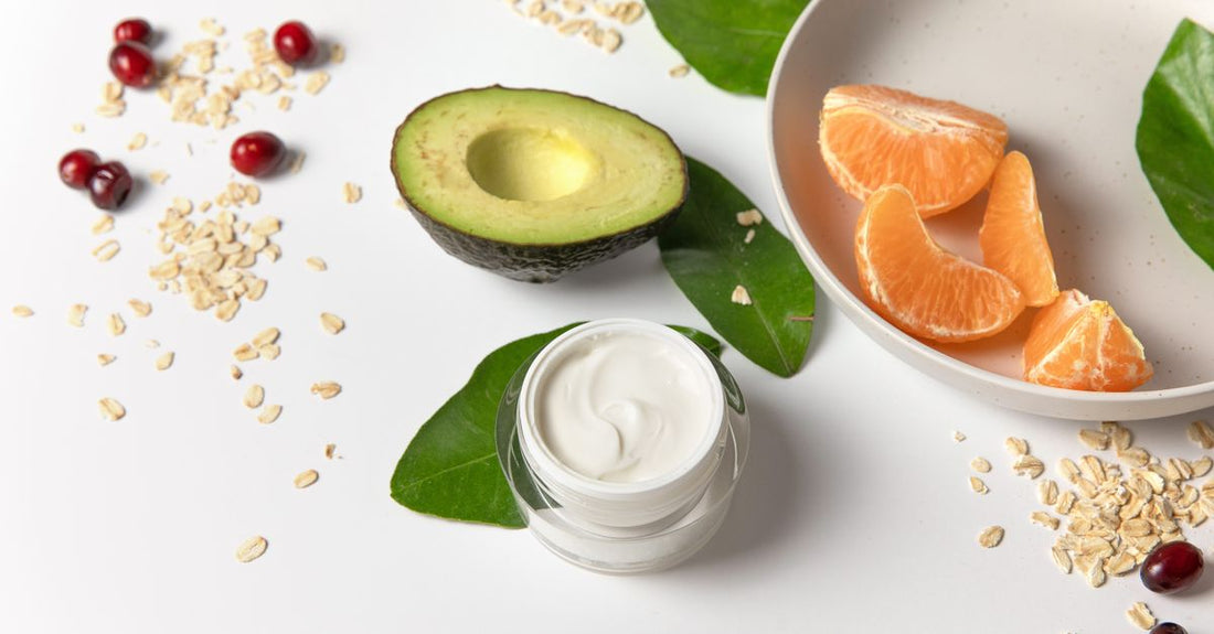 A selection of face cream jars arranged on a clean white surface, illustrating how to choose creams for different skin types.