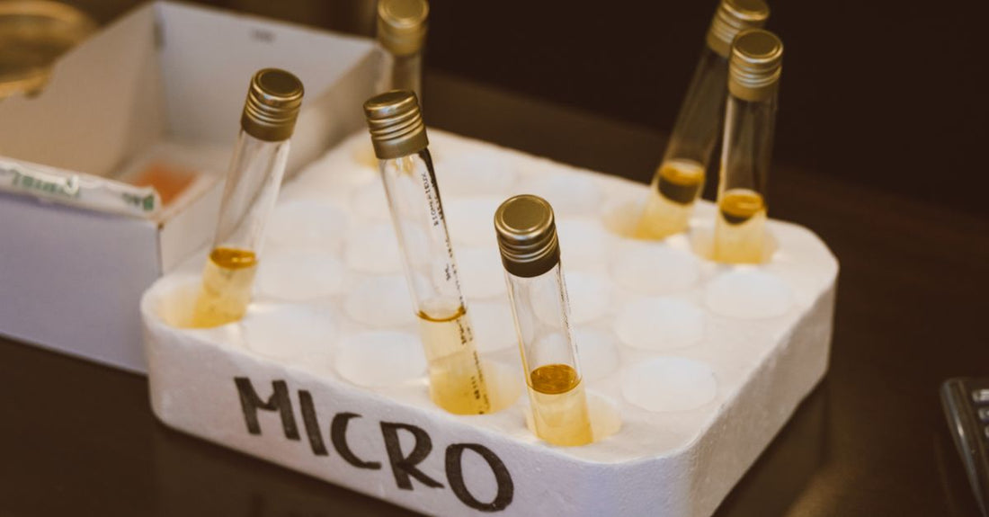 A selection of hand cream tubes on a clean laboratory bench, illustrating how to choose hand creams & lotions based on science.