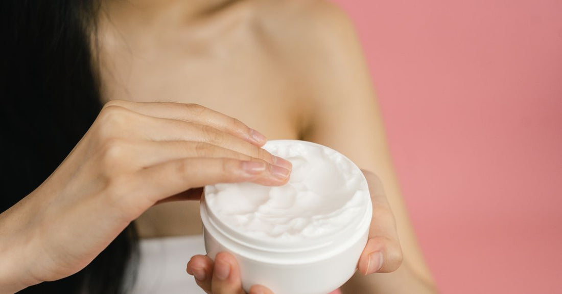 A jar of the best face moisturizer for sensitive skin UK, with a soothing, fragrance-free formula and ceramides.