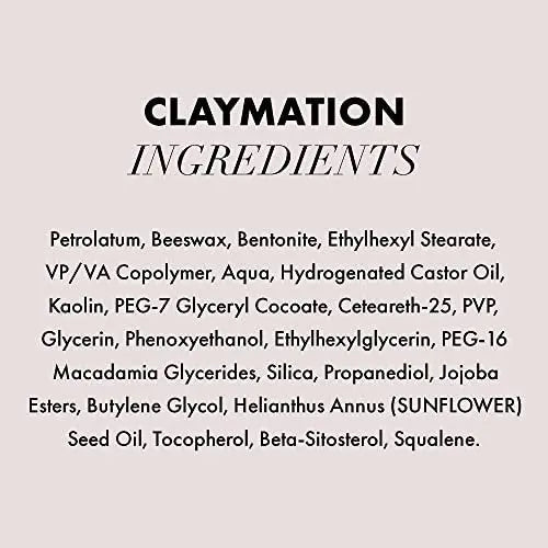 Hanz de Fuko Claymation Premium Men's Hair Styling Clay – Super High Hold, Matte Finish – 2 oz Travel Size Avelisse