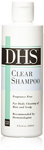 DHS Clear Shampoo for Daily Cleansing – Mild, Non-Medicated Formula, 8 fl oz Avelisse