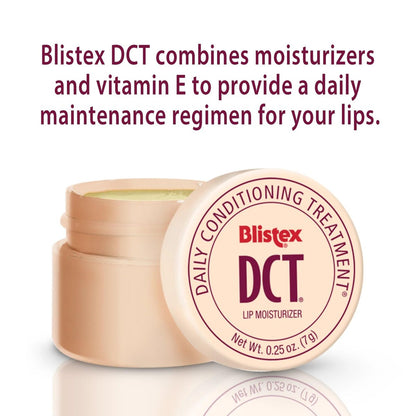 Blistex DCT Daily Conditioning Treatment – 12-Pack Lip Moisturizer with Vitamin E for Smooth, Soft Lips Avelisse