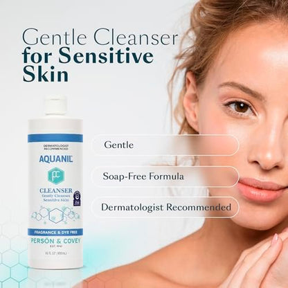 Aquanil Lotion A Gentle, Soapless Lipid-Free Cleanser - 16 fl oz