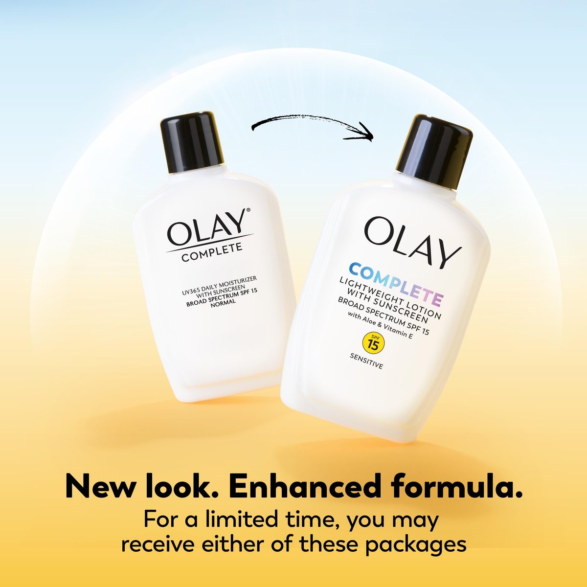 Olay Complete All Day Moisturizer with Sunscreen Broad Spectrum SPF 15 - Sensitive, 4 fl oz - görsel 3