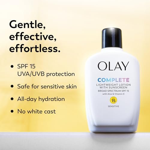 Olay Complete All Day Moisturizer with Sunscreen Broad Spectrum SPF 15 - Sensitive, 4 fl oz - görsel 6