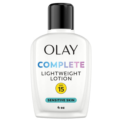 Olay Complete All Day Moisturizer with Sunscreen Broad Spectrum SPF 15 - Sensitive, 4 fl oz