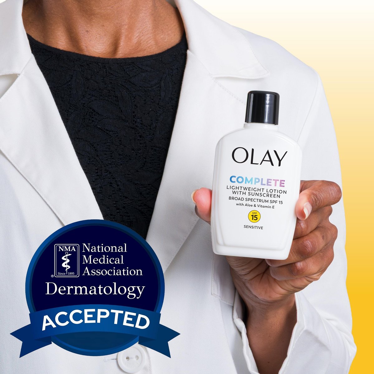 Olay Complete Lotion Moisturizer with SPF 15 for Sensitive Skin, 6 oz - görsel 17