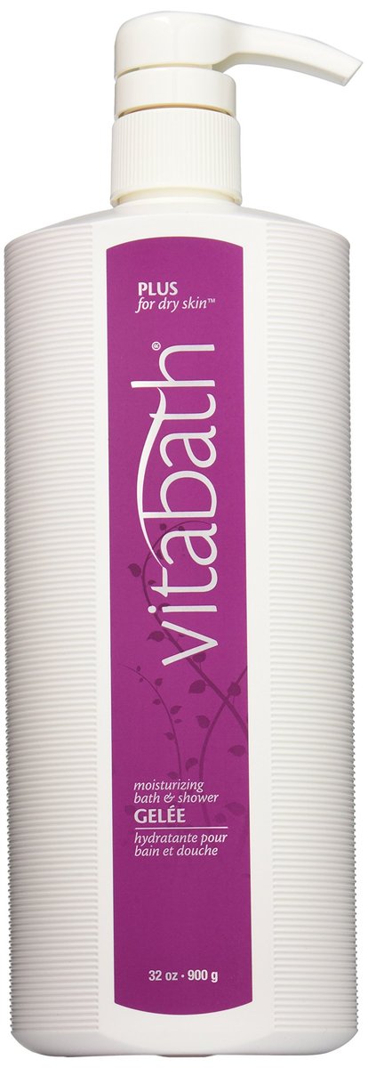 Vitabath Moisturizing Bath & Shower Gelee for Dry Skin, 32 oz – Hydrating Body Wash Avelisse