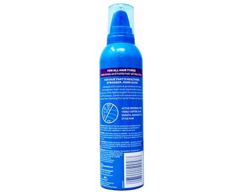 Finesse Extra Control Mousse for Hair, 7 oz - Strong Hold, Frizz-Free Styling - görsel 4