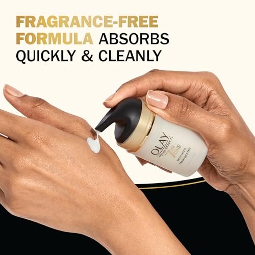 Olay Total Effects Face Moisturizer, Fragrance-Free, 1.7 fl oz - Daily Anti-Aging Cream Avelisse