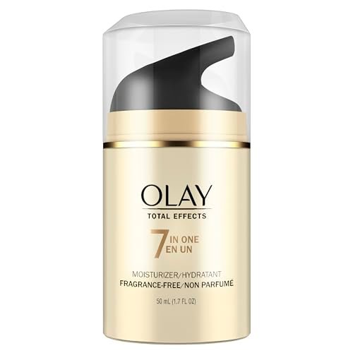 Olay Total Effects Face Moisturizer, Fragrance-Free, 1.7 fl oz - Daily Anti-Aging Cream Avelisse