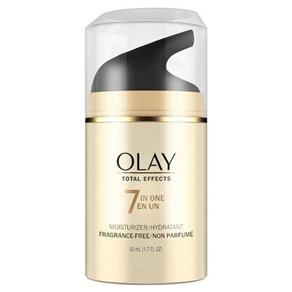 Olay Total Effects Face Moisturizer, Fragrance-Free, 1.7 fl oz - Daily Anti-Aging Cream Avelisse