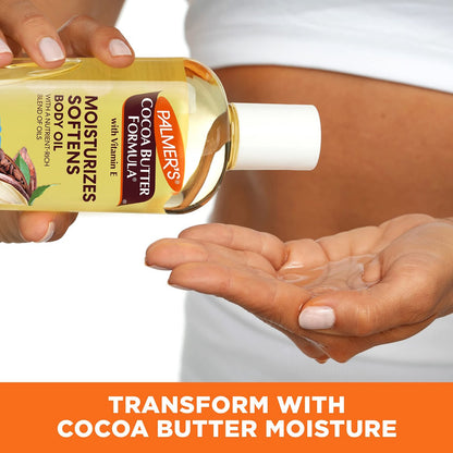 Palmer's Cocoa Butter Moisturizing Body Oil with Vitamin E - 8.5 oz | Radiant Glow & Deep Hydration